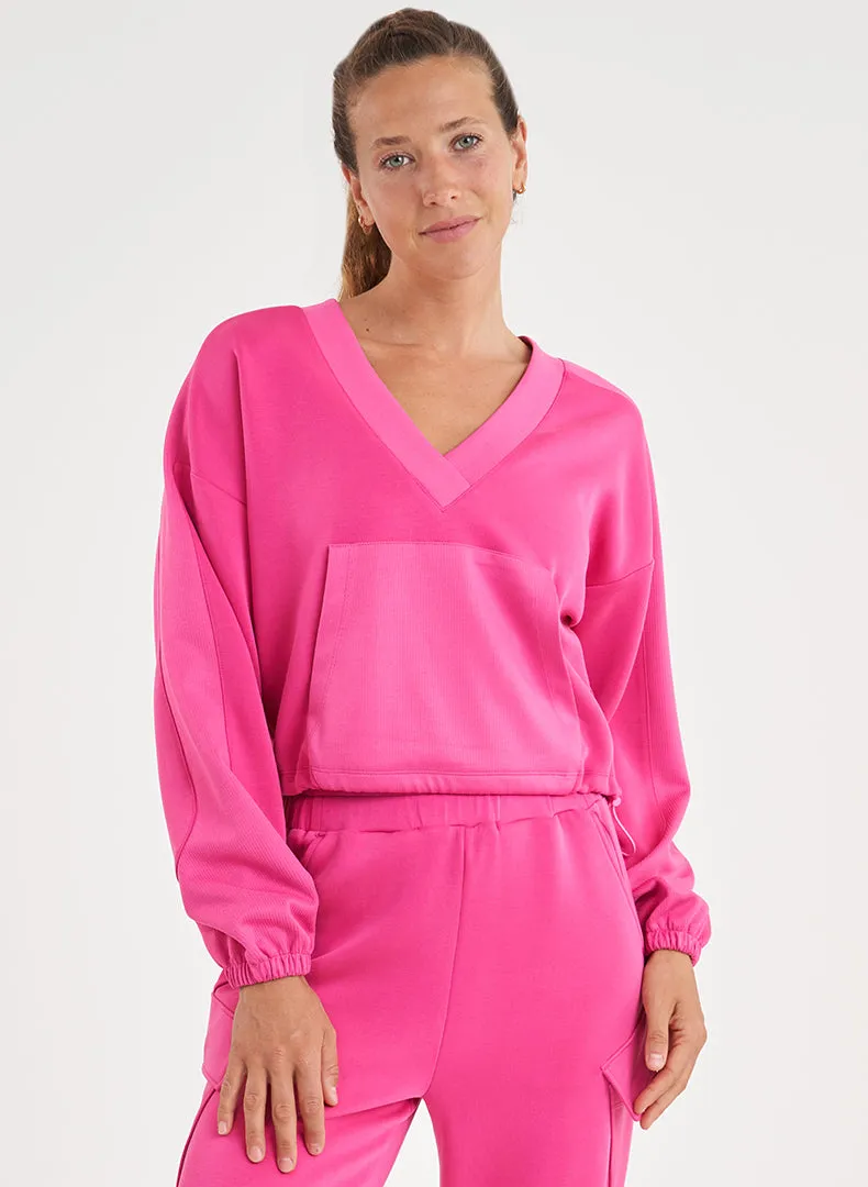 Ultraluxe V-Neck Pullover sold by Thrive Societe product image thumbnail 2