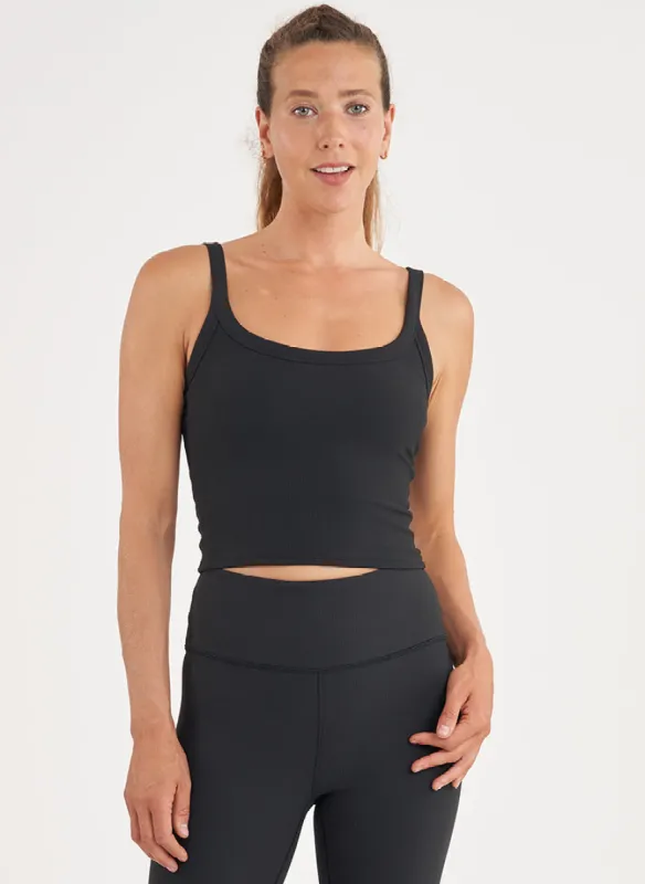 Rib Bra Tank sold by Thrive Societe