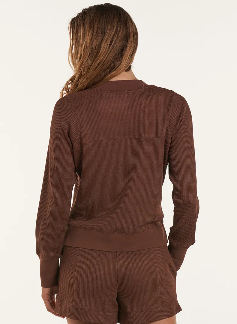 Waffle Pullover - FINAL SALE sold by Thrive Societe product image thumbnail 2