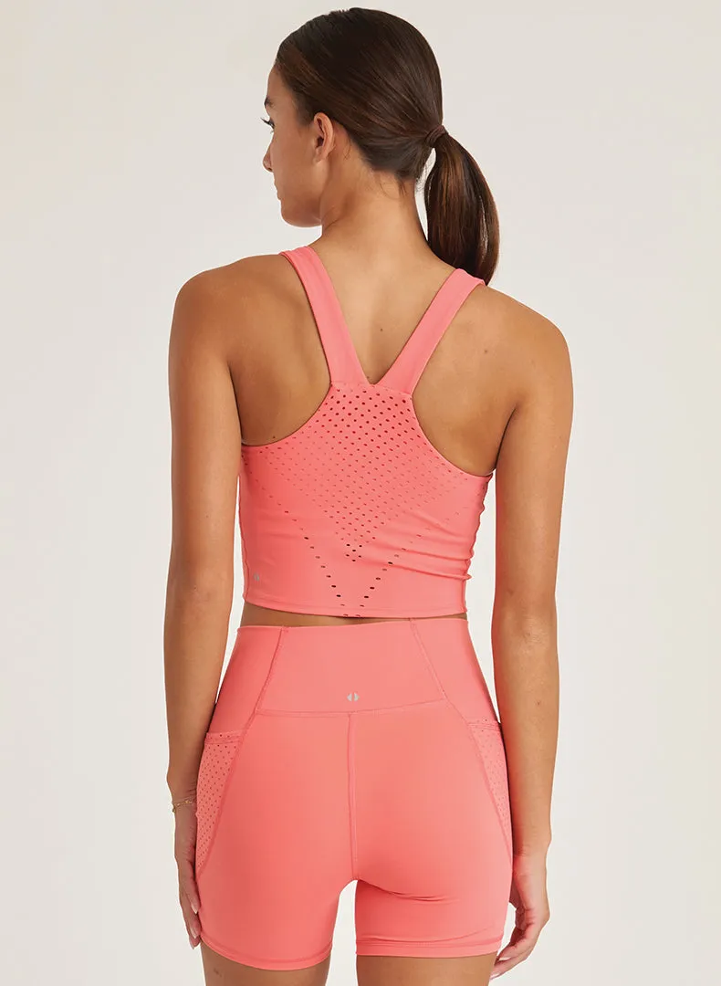 Endure Perforated Bra Tank - FINAL SALE sold by Thrive Societe product image thumbnail 3