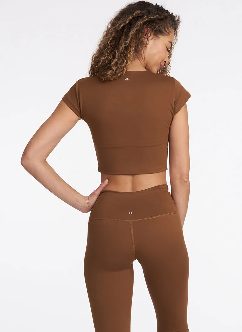 Deep V Crop - FINAL SALE sold by Thrive Societe product image thumbnail 3