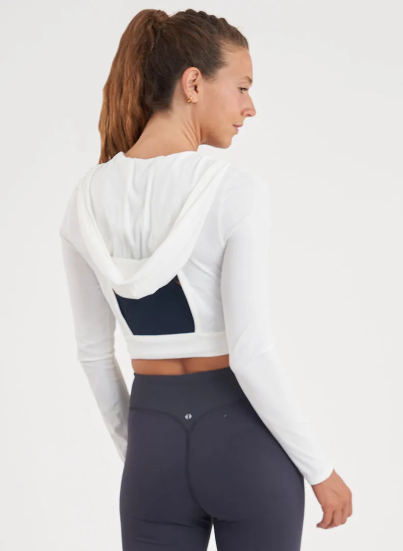 Cut Out Crop Hoodie - FINAL SALE sold by Thrive Societe product image thumbnail 5