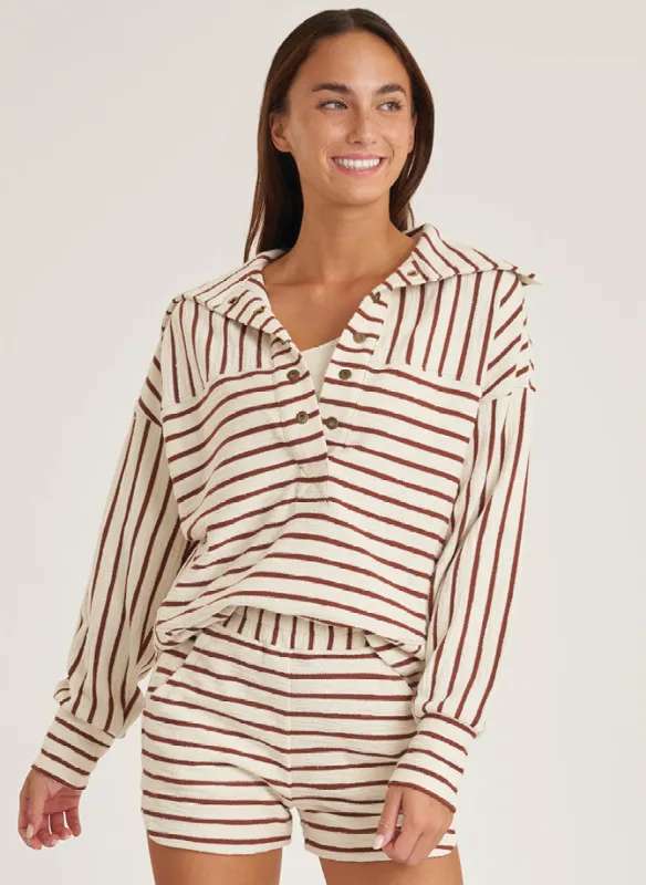 Cloud Oversized Collar Pullover - FINAL SALE sold by Thrive Societe