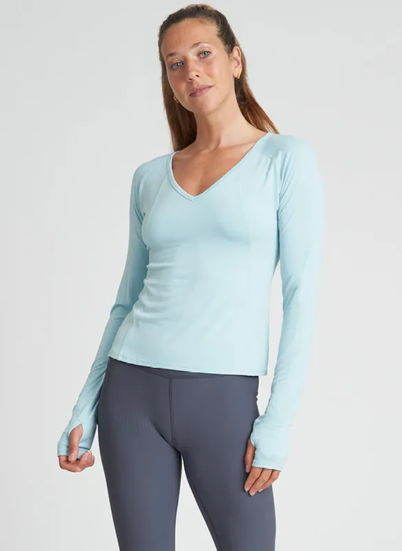 Exposed Seam Long Sleeve sold by Thrive Societe