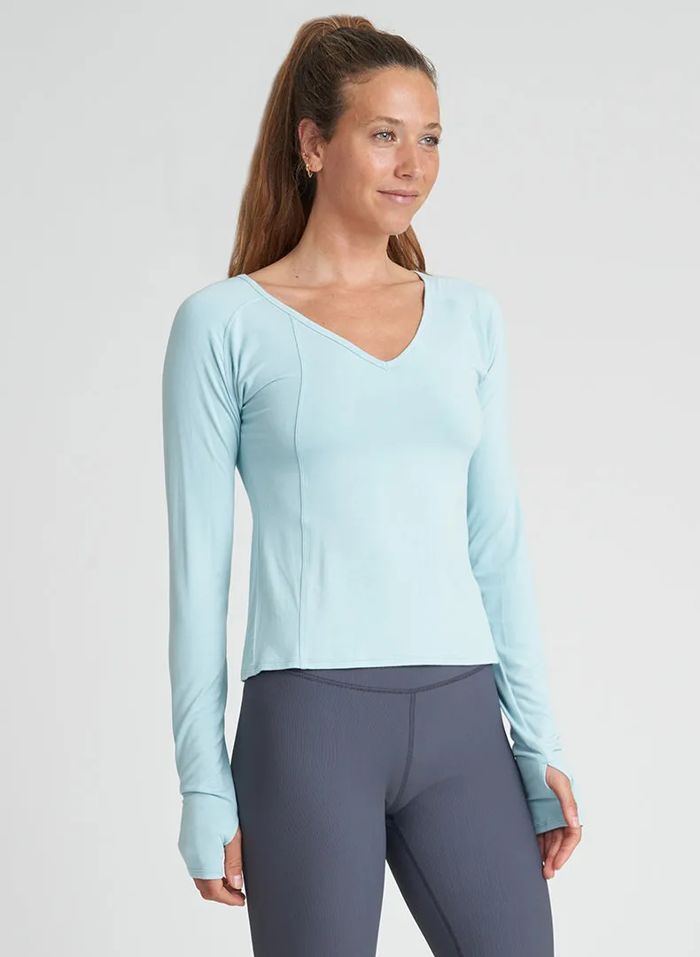 Exposed Seam Long Sleeve sold by Thrive Societe product image thumbnail 2