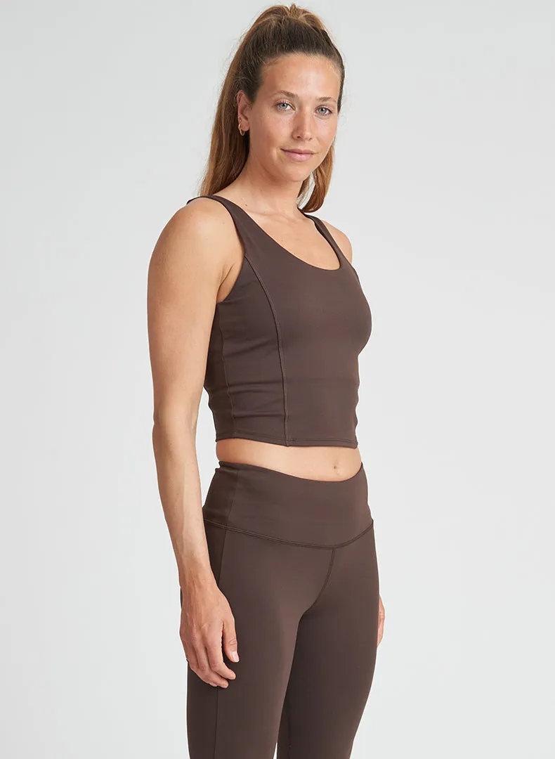 Seamed Bra Tank sold by Thrive Societe product image thumbnail 3