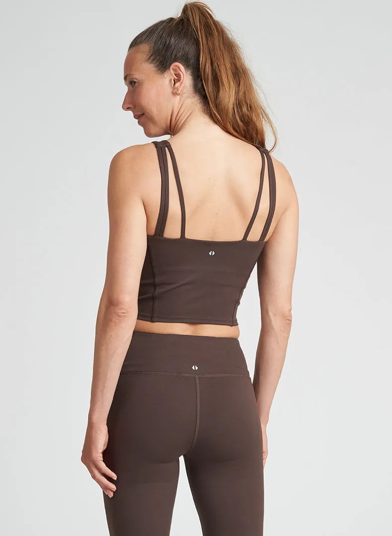 Seamed Bra Tank sold by Thrive Societe product image thumbnail 2