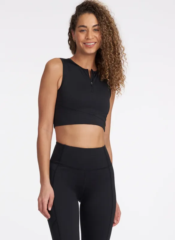 Zip Front Tank - FINAL SALE sold by Thrive Societe