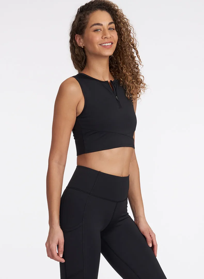 Zip Front Tank - FINAL SALE sold by Thrive Societe product image thumbnail 2