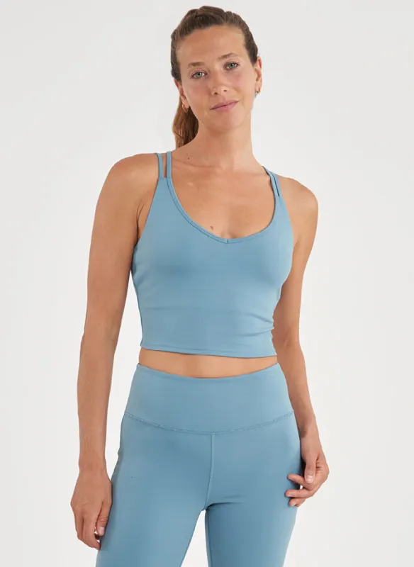 Dynamic V-Neck Bra Tank - FINAL SALE sold by Thrive Societe
