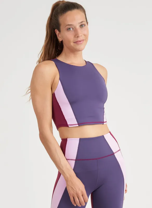 Zip Color Block Bra sold by Thrive Societe