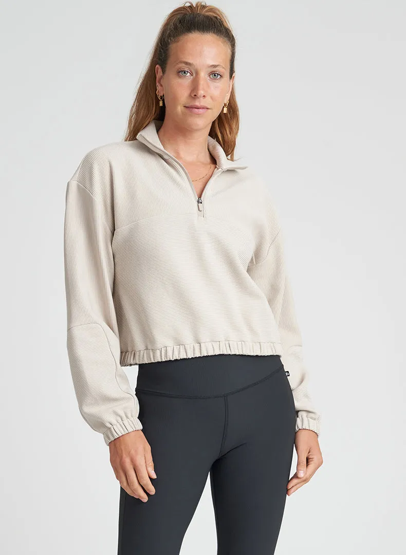 Marlow Half Zip Pullover sold by Thrive Societe