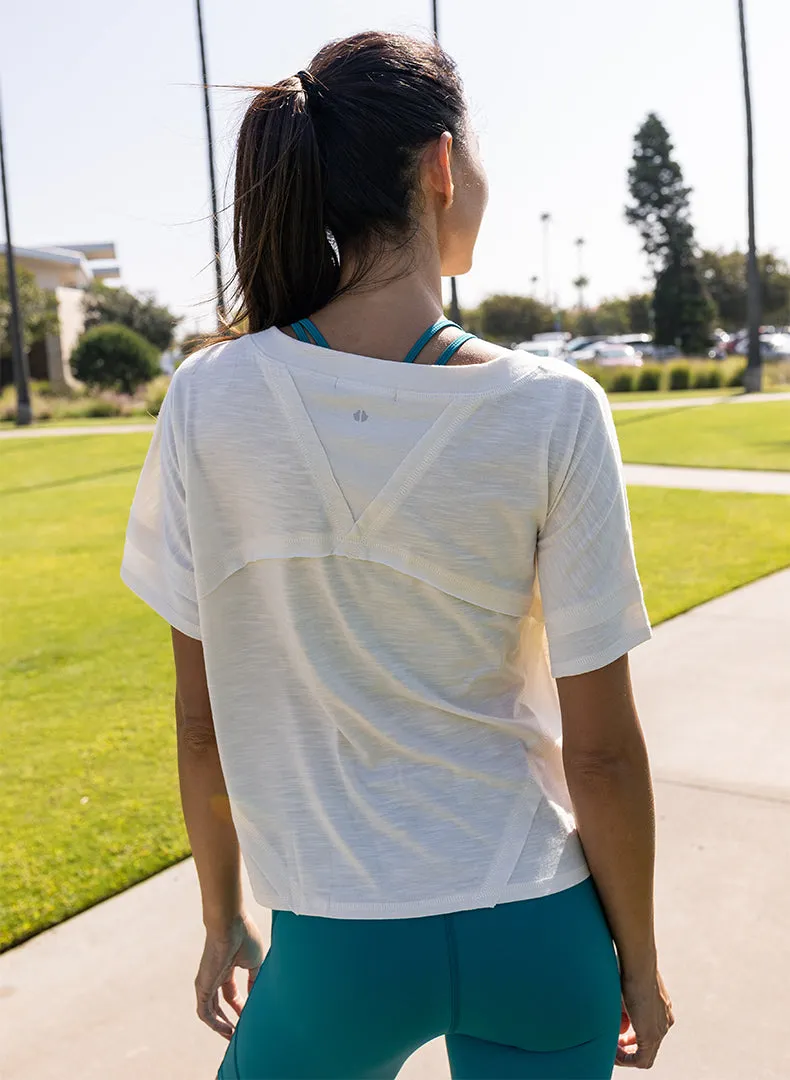 Exposed Seam Tee - FINAL SALE sold by Thrive Societe product image thumbnail 3