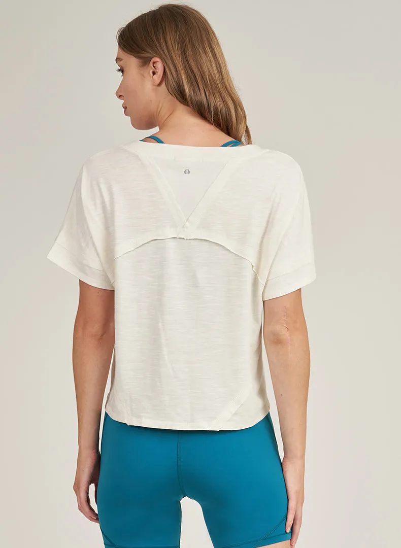 Exposed Seam Tee - FINAL SALE sold by Thrive Societe product image thumbnail 2