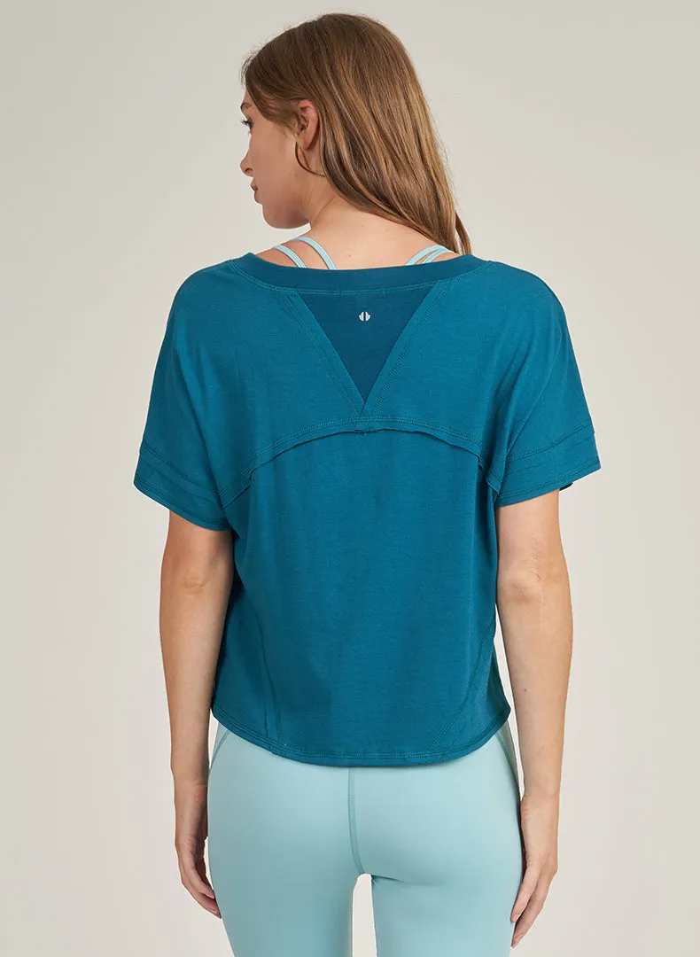 Exposed Seam Tee - FINAL SALE sold by Thrive Societe product image thumbnail 5