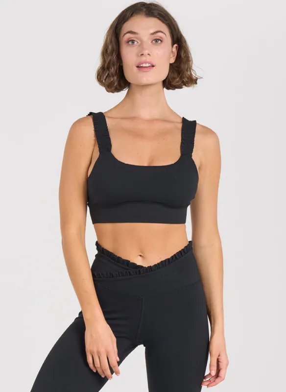 Ruffle Strap Bra - FINAL SALE sold by Thrive Societe