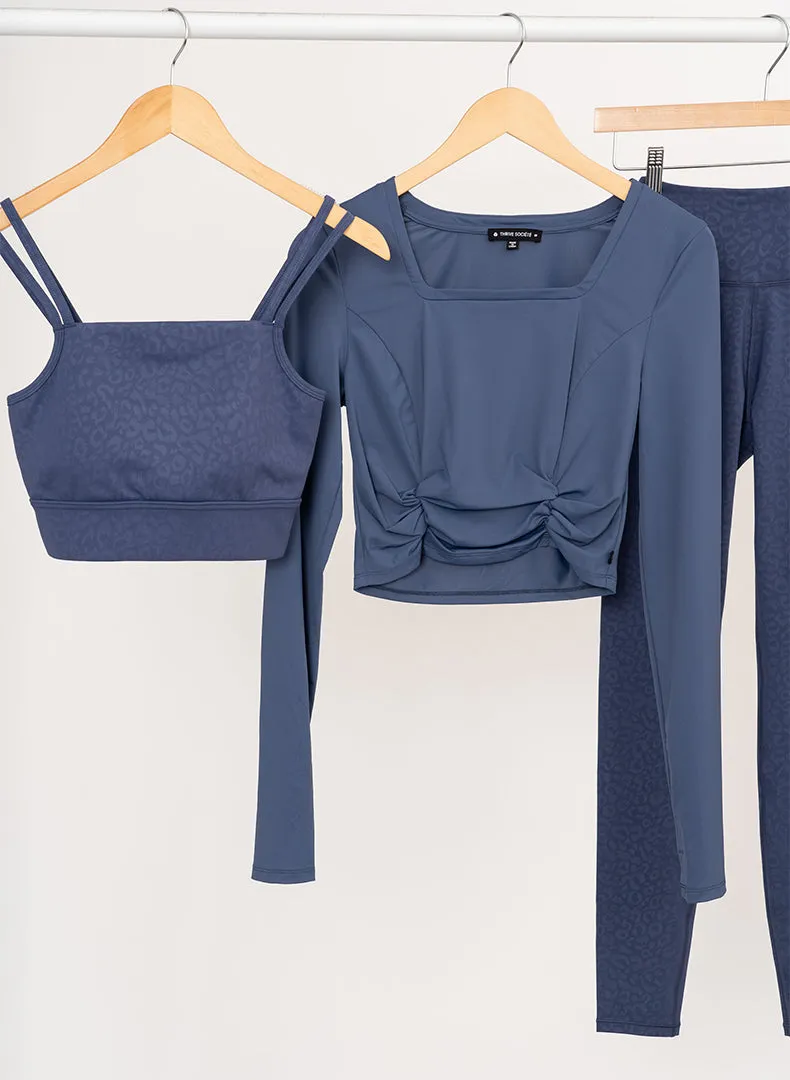 Strappy Square Neck Bra sold by Thrive Societe product image thumbnail 4