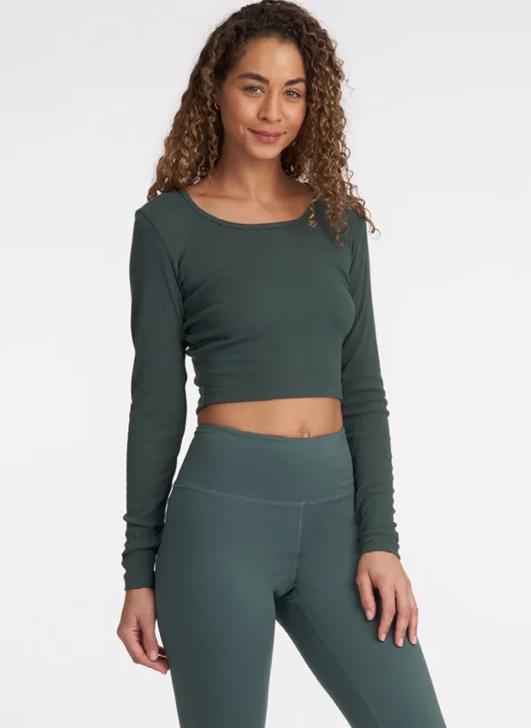Tie Back Crop Top - FINAL SALE sold by Thrive Societe