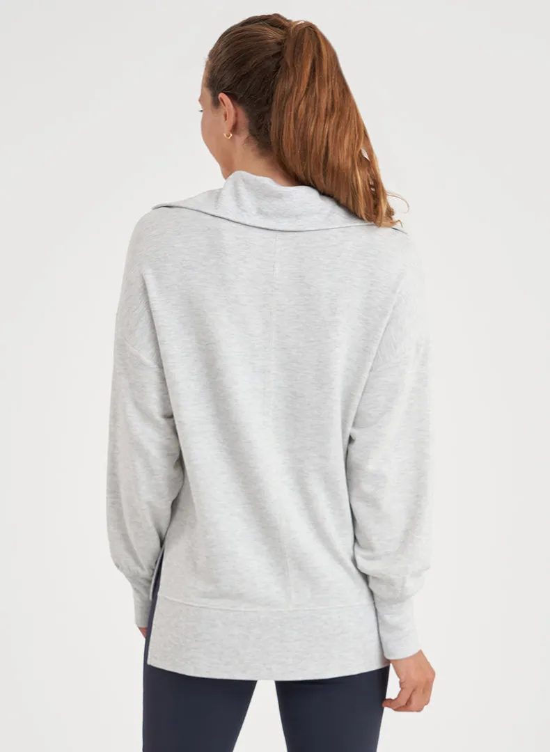 Snap Oversized Pullover - FINAL SALE sold by Thrive Societe product image thumbnail 4