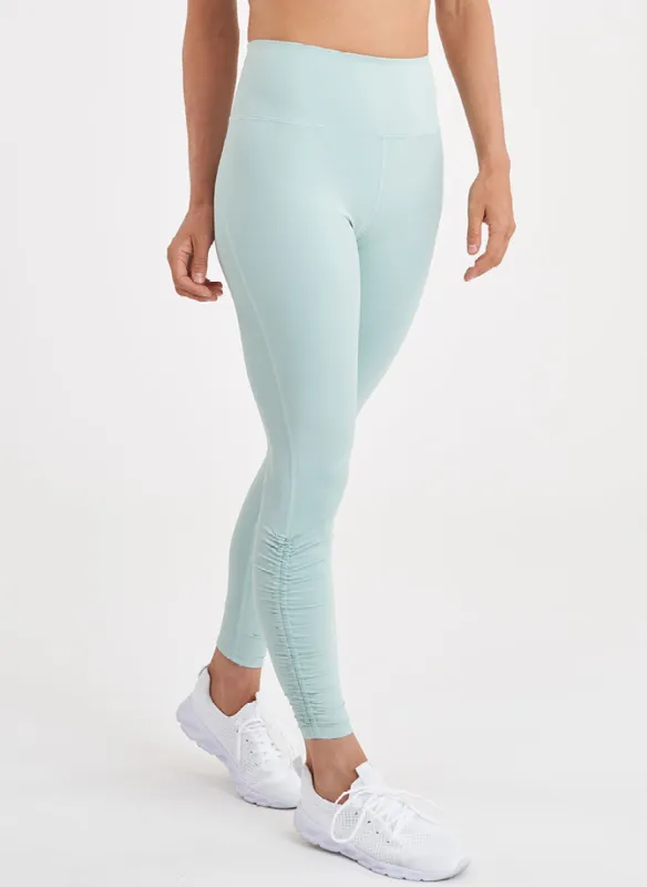 Sheen Shirred 7/8 Legging - FINAL SALE sold by Thrive Societe