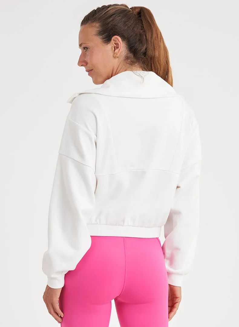Cloud Rib Collar Pullover sold by Thrive Societe product image thumbnail 5