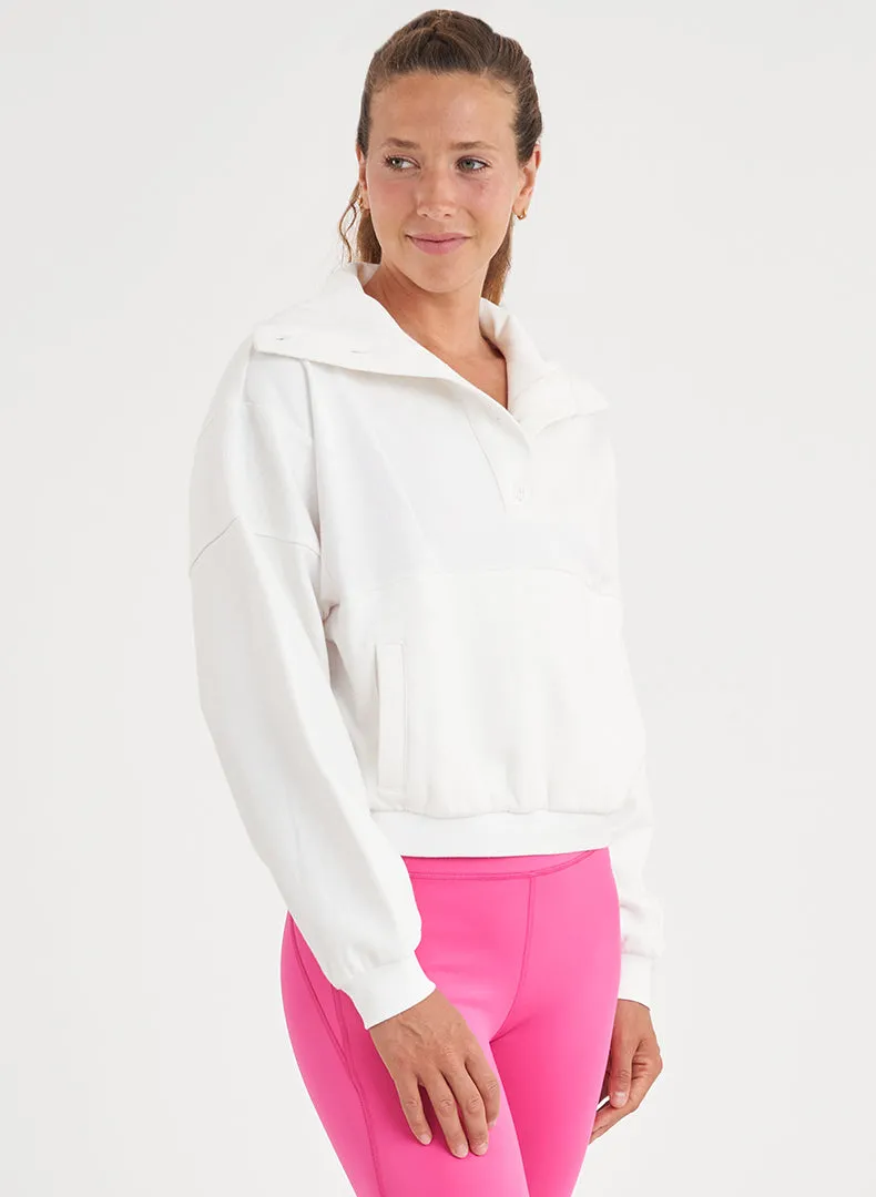 Cloud Rib Collar Pullover sold by Thrive Societe product image thumbnail 3