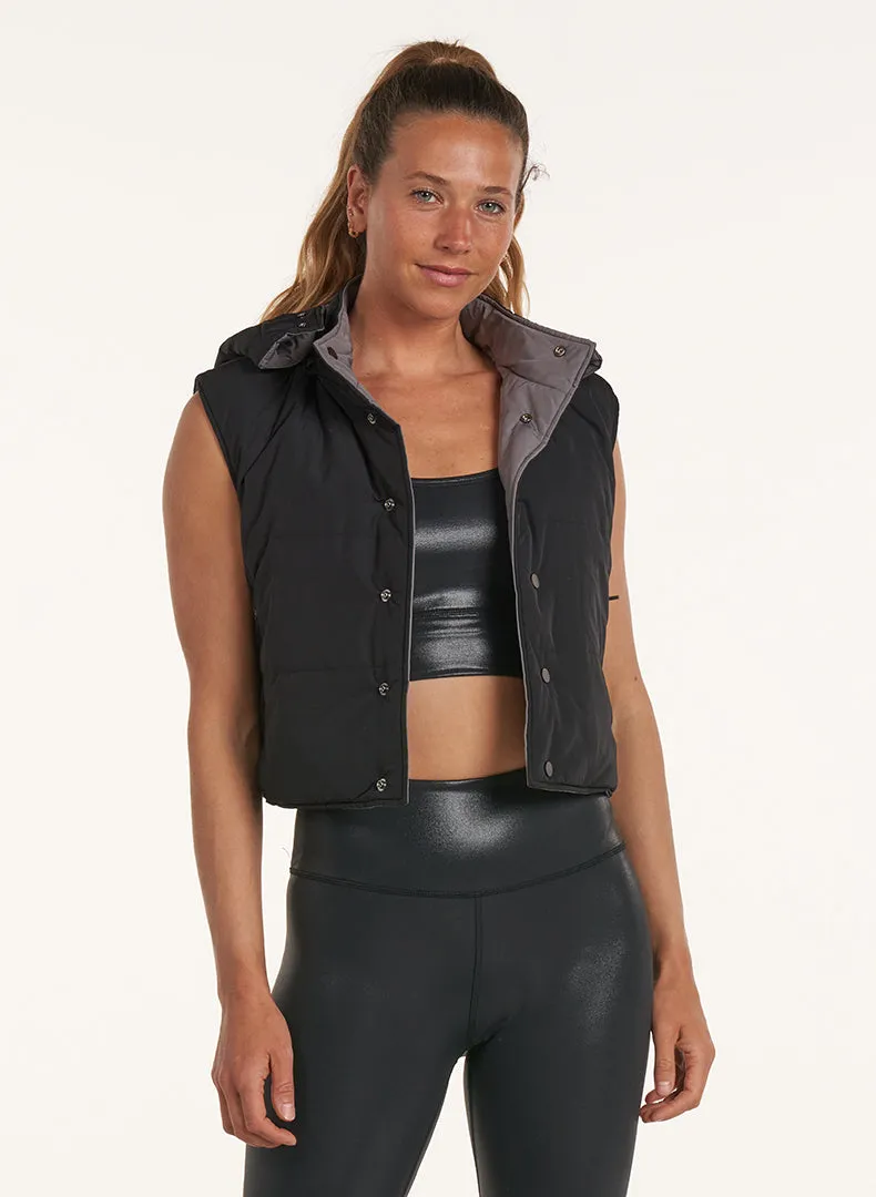 Reversible Puffer Vest sold by Thrive Societe