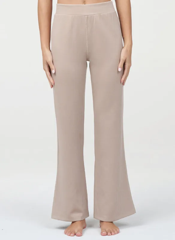 Ultraluxe Rib Flare Pant - FINAL SALE made by Thrive Societe