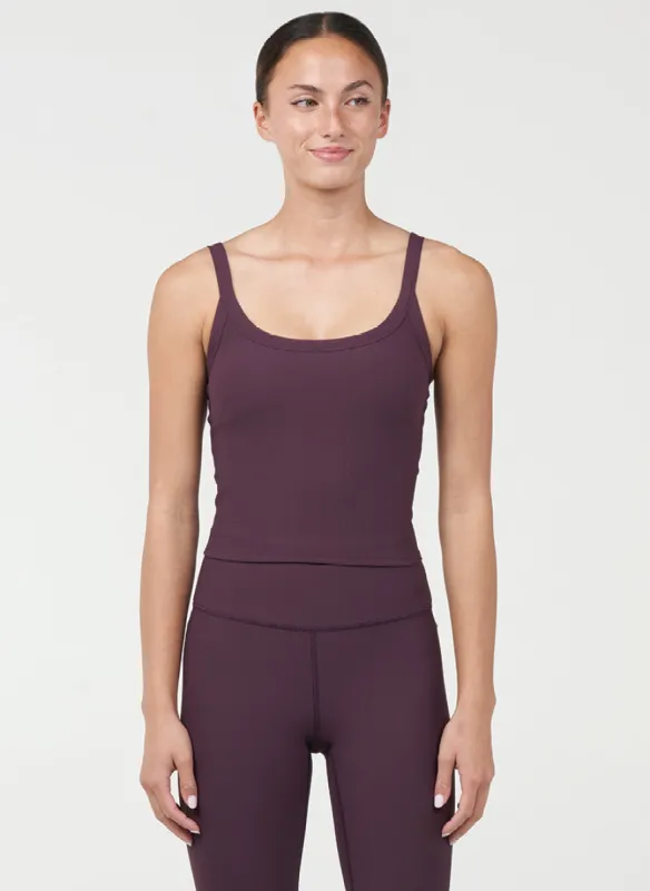 Refine Rib Bra Tank sold by Thrive Societe
