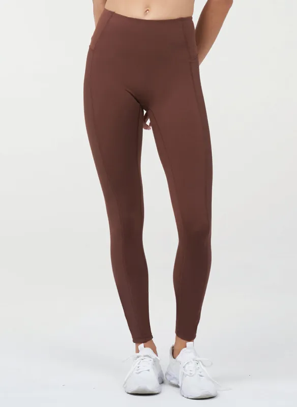 Endure Rib Inset 7/8 Legging sold by Thrive Societe