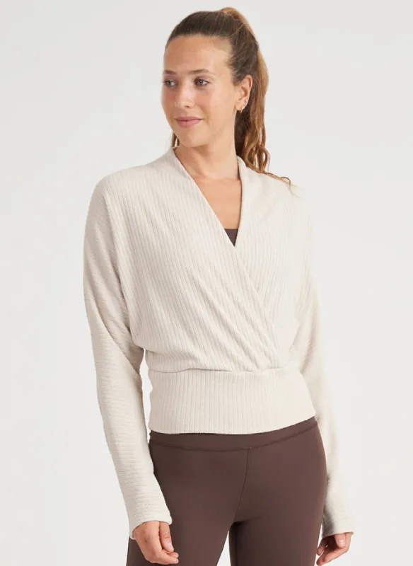 Wrap Pullover sold by Thrive Societe