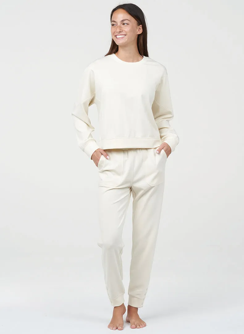 Brushed Luxe Snap Jogger sold by Thrive Societe product image thumbnail 4