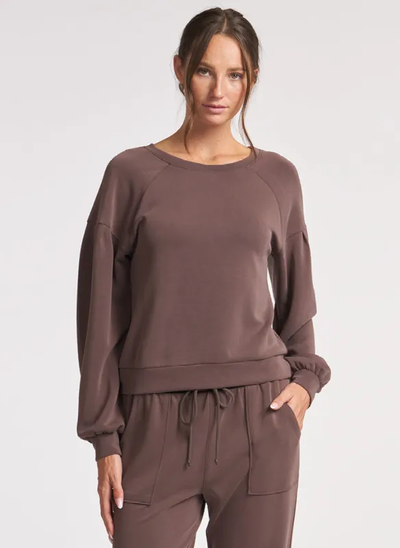 Pleated Pullover sold by Thrive Societe
