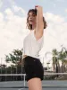 Overlap Back Tee sold by Thrive Societe