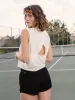 Overlap Back Tee sold by Thrive Societe