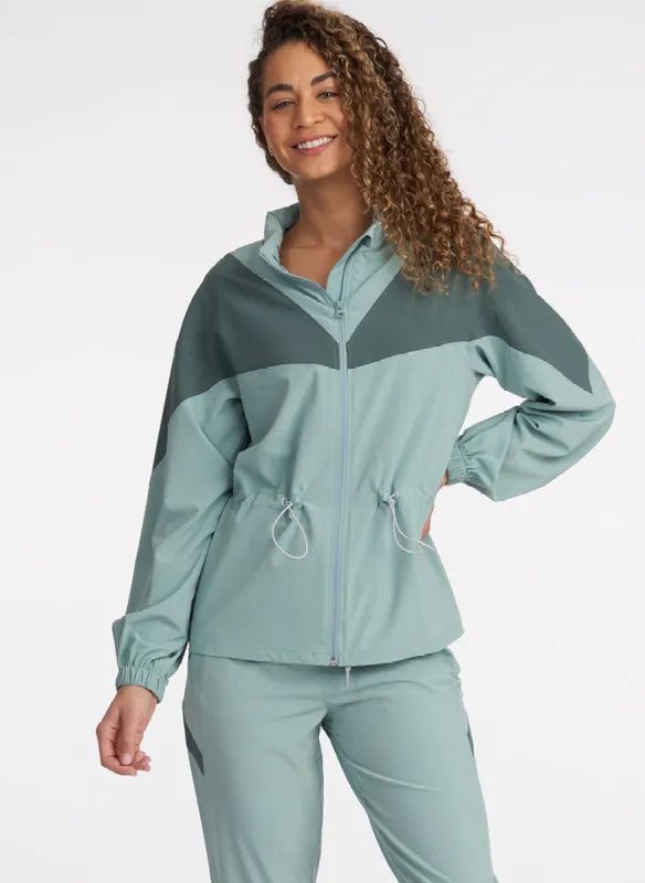 Vantage Nylon Ripstop Track Jacket - Black | Parallel