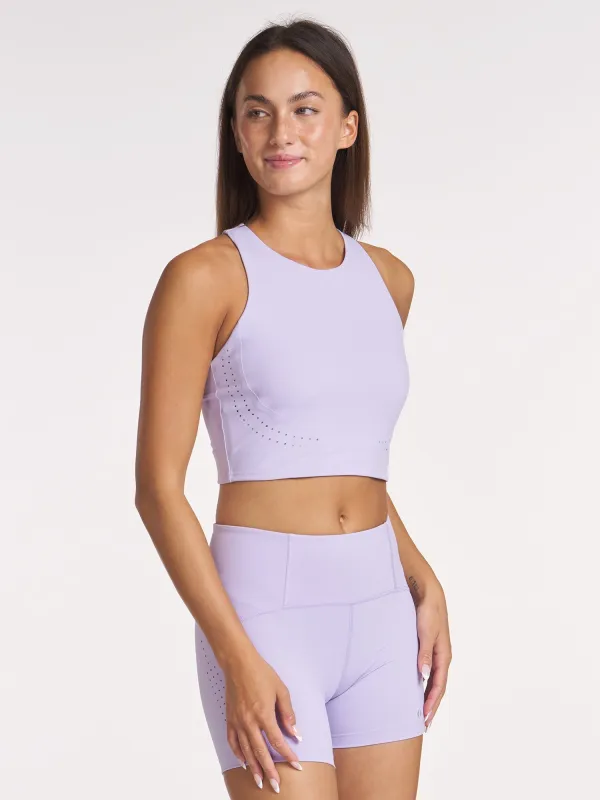 Endure Perforated High Neck Bra sold by Thrive Societe