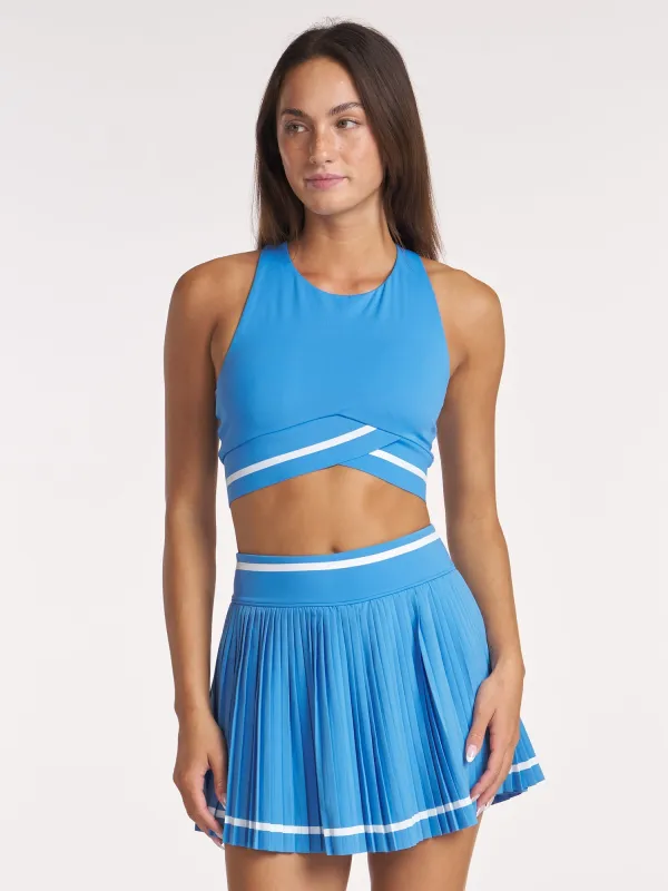 Stripe Overlap Bra sold by Thrive Societe