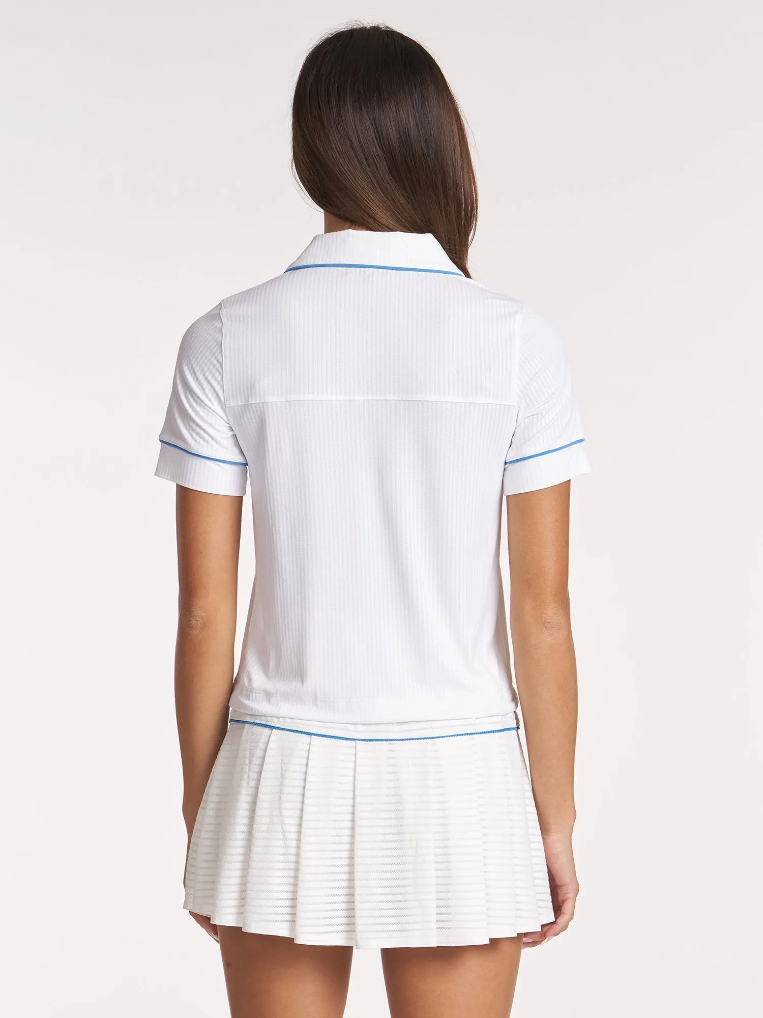 Piped Pique Polo sold by Thrive Societe product image thumbnail 5