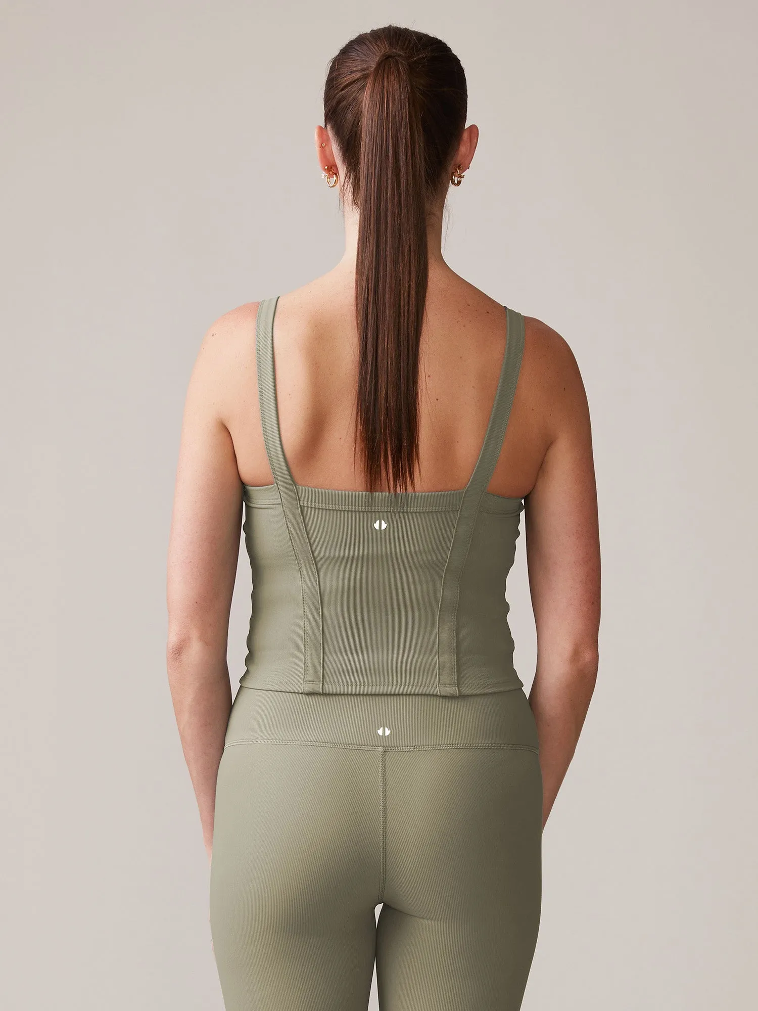 Rib Bra Tank sold by Thrive Societe product image thumbnail 5