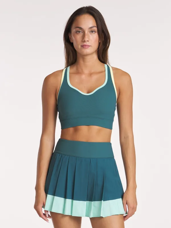 Refine Color Block Bra sold by Thrive Societe