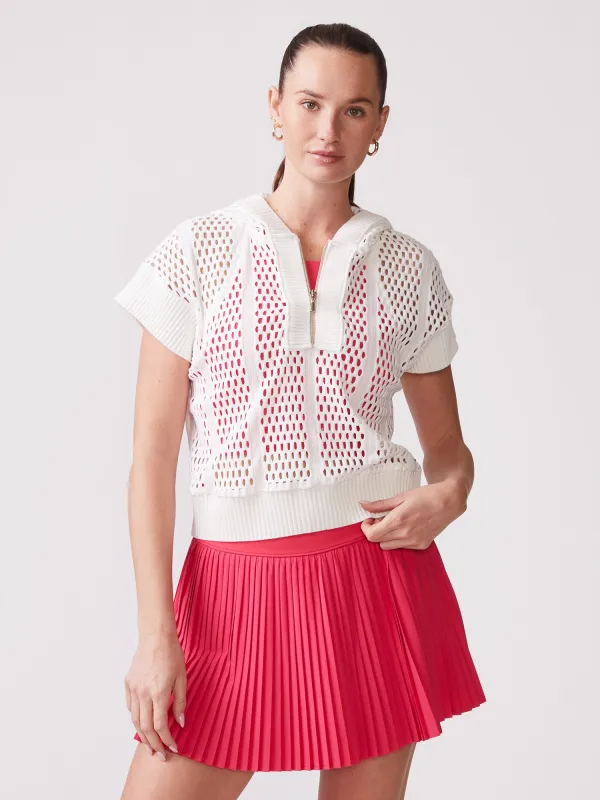 Tech Mesh Half Zip Pullover sold by Thrive Societe