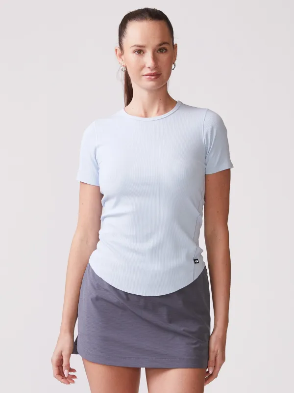 Essential Ladder Stitch Tee made by Thrive Societe