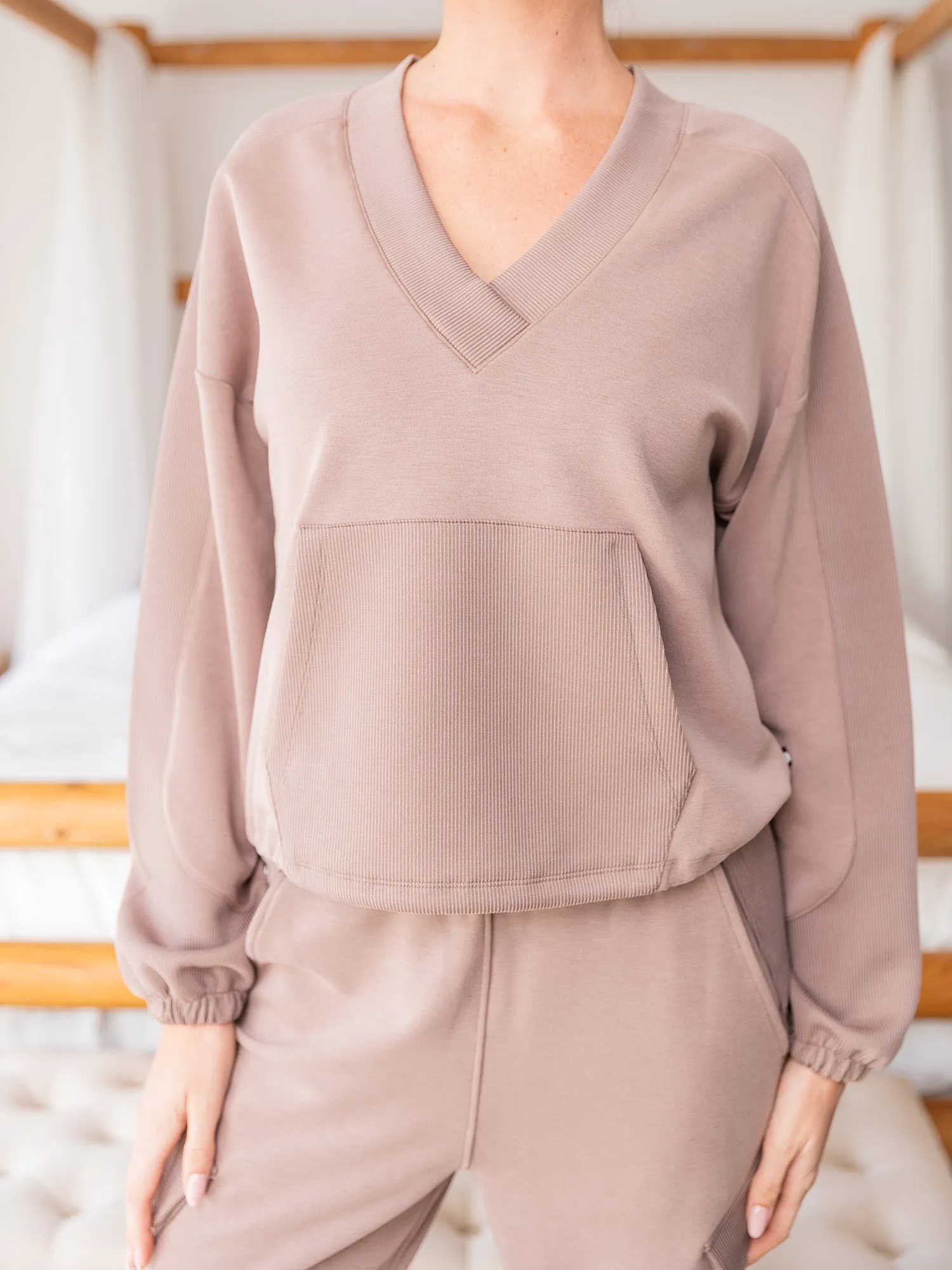 Ultraluxe V-Neck Pullover sold by Thrive Societe product image thumbnail 5