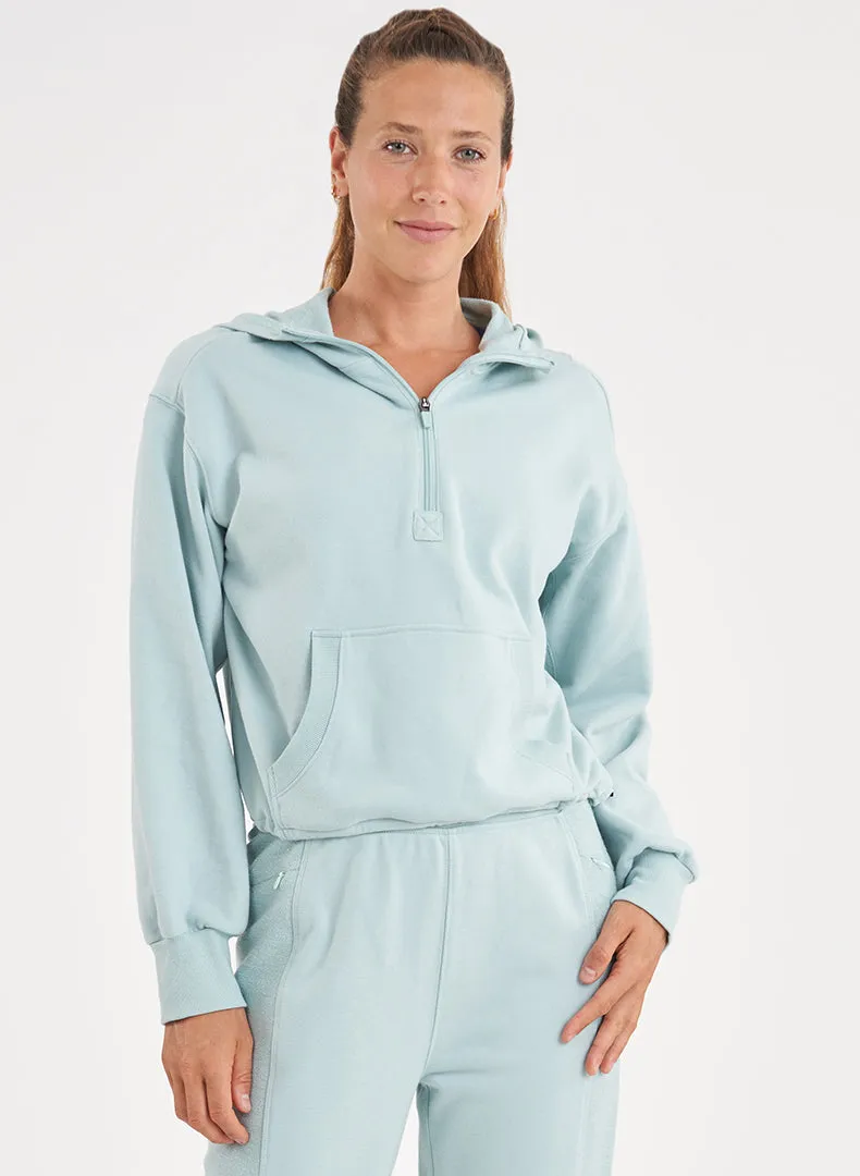 Cloud Half Zip Hoodie - FINAL SALE sold by Thrive Societe