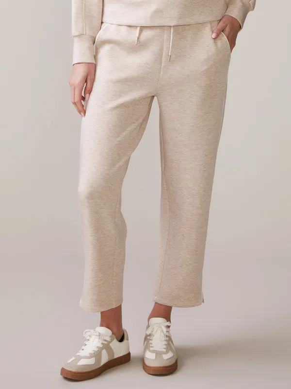 Ultraluxe Cloud Piped Inset Ankle Pant sold by Thrive Societe