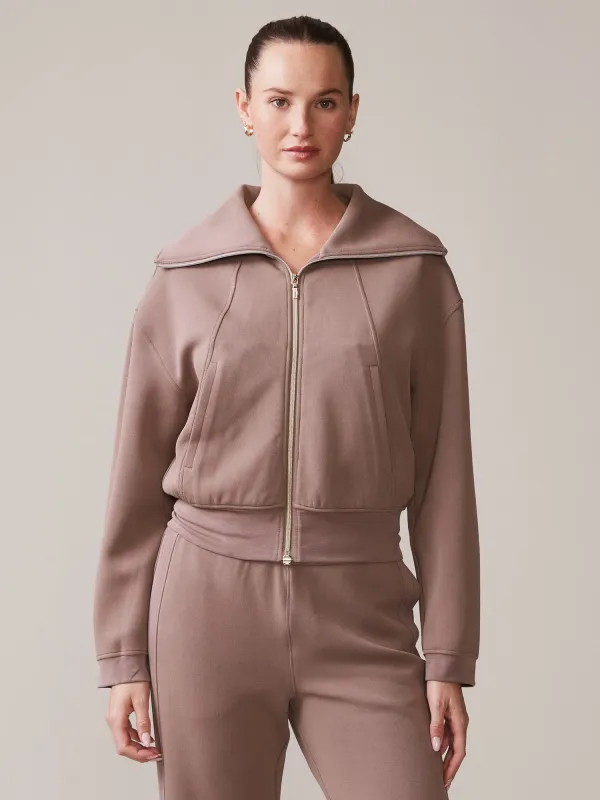 Jacquard Luxe Jacket sold by Thrive Societe