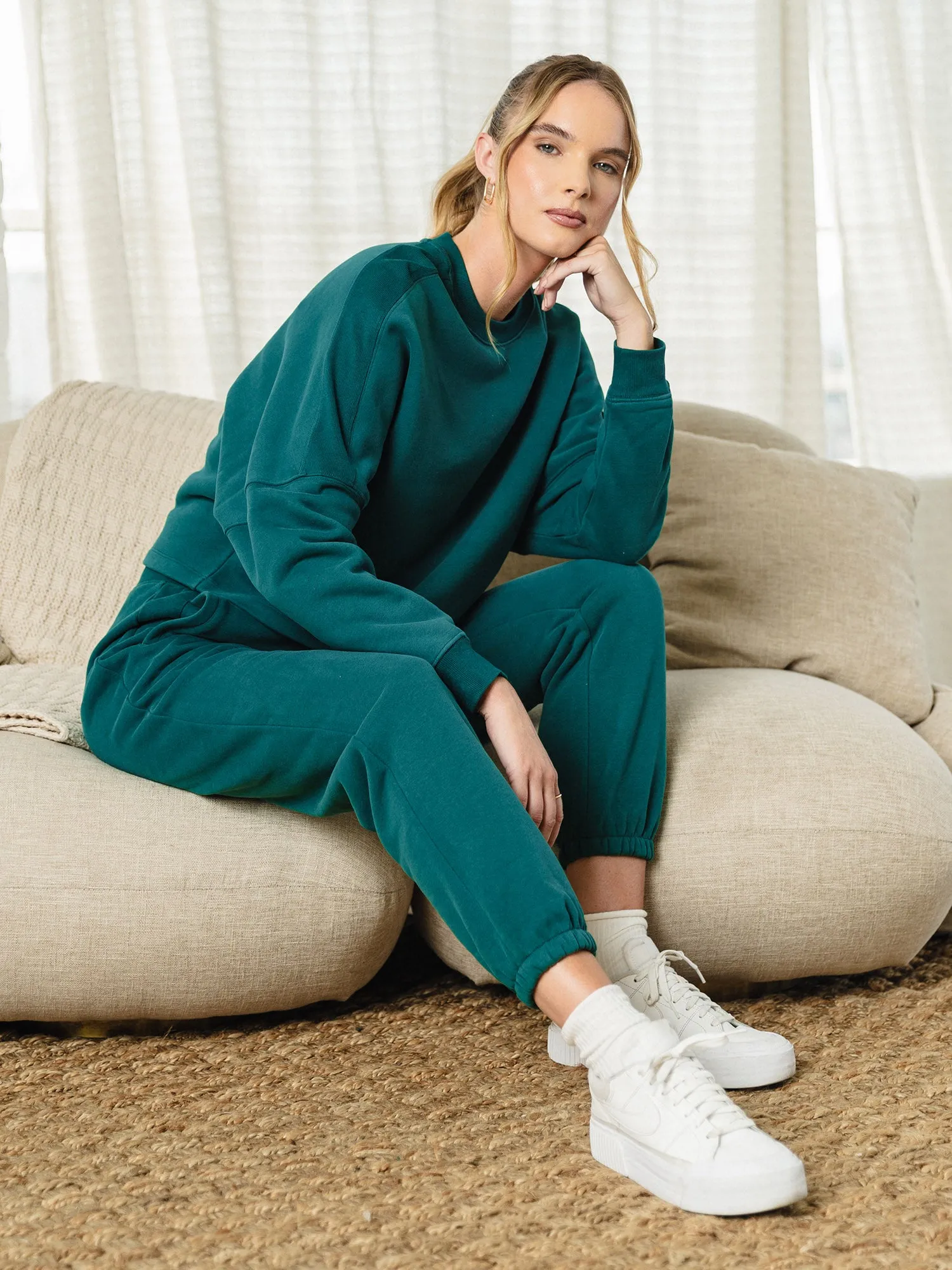 Long Sleeve Dolman Knit Pullover Top sold by Thrive Societe product image thumbnail 5