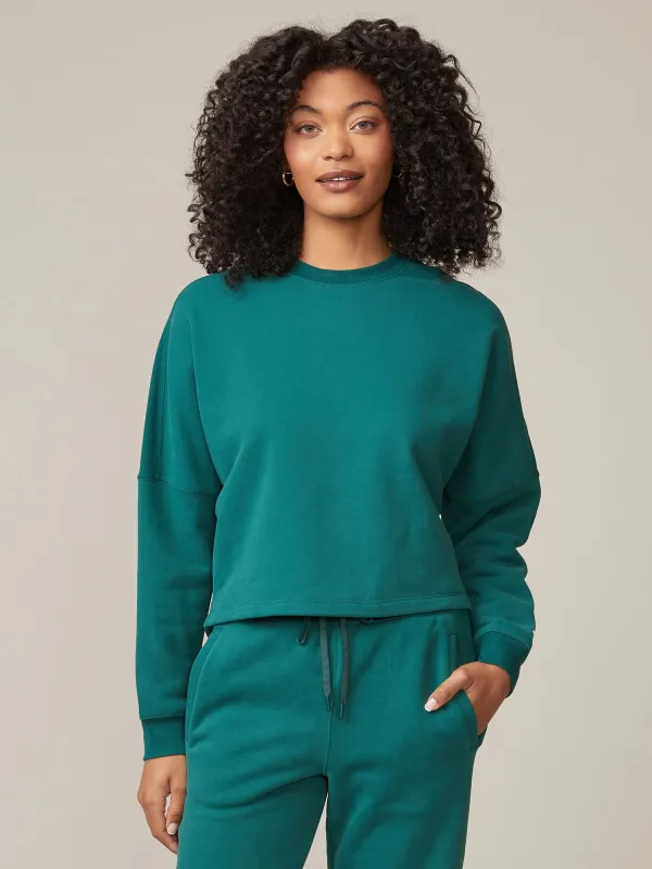 Long Sleeve Dolman Knit Pullover Top sold by Thrive Societe