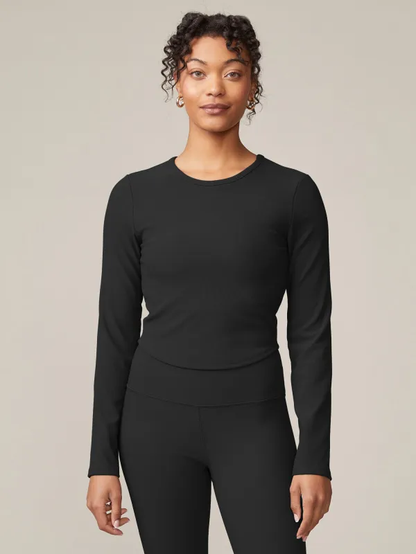 Refine Long Sleeve Bra Top sold by Thrive Societe